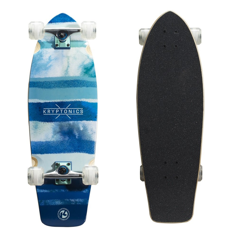 Amazon | Kryptonics Super Fat Cruiser 30.5 Complete Skateboard